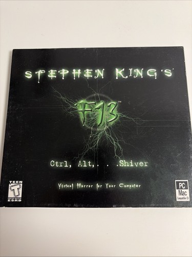 Rare stephen king f13 - king's, f13: